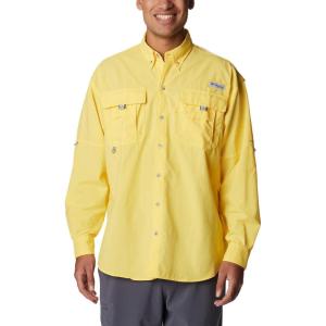 imageColumbia Mens PFG Bahama II Long Sleeve ShirtSun Glow