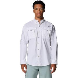 imageColumbia Mens PFG Bahama II Long Sleeve ShirtWhite