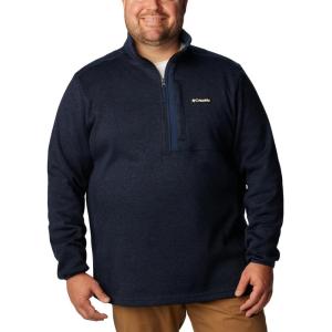 imageColumbia Mens Sweater Weather Half ZipCollegiate Navy HeatherCollegiate Navy