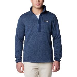 imageColumbia Mens Sweater Weather Half ZipDark Mountain Heather