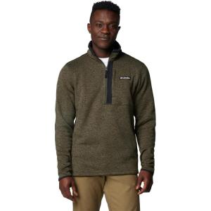 imageColumbia Mens Sweater Weather Half ZipGreenscape Heather