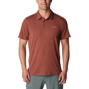 imageColumbia Mens Tech Trail PoloAuburn Heather