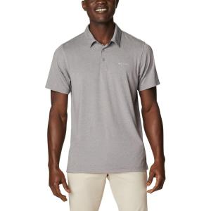 imageColumbia Mens Tech Trail PoloBoulder Heather