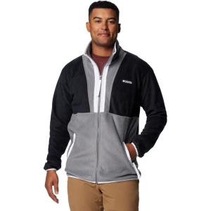 imageColumbia mens Backbowl II Full Zip FleeceBlackCity Grey