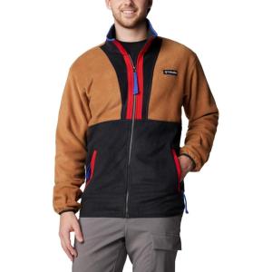 imageColumbia mens Backbowl II Full Zip FleeceCamel BrownBlack