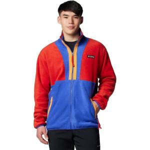 imageColumbia mens Backbowl II Full Zip FleeceSail RedClematis Blue