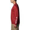imageColumbia Mens Collegiate PHG Terminal Shot Long Sleeve ShirtArk  Red Velvet