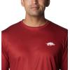 imageColumbia Mens Collegiate PHG Terminal Shot Long Sleeve ShirtArk  Red Velvet