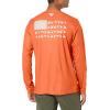 imageColumbia Mens Collegiate PHG Terminal Shot Long Sleeve ShirtCle  Spark Orange