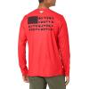 imageColumbia Mens Collegiate PHG Terminal Shot Long Sleeve ShirtUga  Bright Red