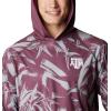 imageColumbia Mens Collegiate Super Terminal Tackle HoodieTam  Deep Maroon Game Fish Print