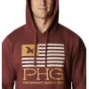 imageColumbia Mens PHG Hunt Star HoodieRed RocksSahara Duck Star