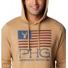 imageColumbia Mens PHG Hunt Star HoodieSaharaZinc Buck Star