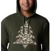 imageColumbia Mens PHG Hunt Star HoodieSurplus GreenDark Stone Hunt Tree