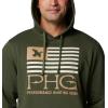 imageColumbia Mens PHG Hunt Star HoodieSurplus GreenSaharaDuck Star
