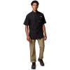 imageColumbia Mens Sharptail Short Sleeve ShirtBlackTimberwoods Camo