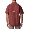 imageColumbia Mens Sharptail Short Sleeve ShirtRed RocksTimberwoods Camo