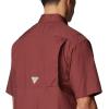 imageColumbia Mens Sharptail Short Sleeve ShirtRed RocksTimberwoods Camo