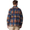 imageColumbia Mens Steens Mountain Printed Shirt Jacket IiCollegiate Navy Omblur