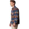 imageColumbia Mens Steens Mountain Printed Shirt Jacket IiCollegiate Navy Omblur