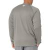 imageColumbia Mens Terminal Tackle PFG Triangle Long Sleeve ShirtAlpine Tundra HeatherRed Spark Logo