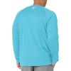 imageColumbia Mens Terminal Tackle PFG Triangle Long Sleeve ShirtAtoll HeatherWhite Logo