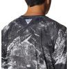 imageColumbia Mens Terminal Tackle PFG Triangle Long Sleeve ShirtBlack Realtree Horizon