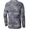 imageColumbia Mens Terminal Tackle PFG Triangle Long Sleeve ShirtBlack Realtree Mako
