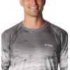 imageColumbia Mens Terminal Tackle PFG Triangle Long Sleeve ShirtBlackAmericanaDeepsea Fade