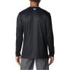 imageColumbia Mens Terminal Tackle PFG Triangle Long Sleeve ShirtBlackCool Grey Mossy Oak Bottomland