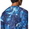 imageColumbia Mens Terminal Tackle PFG Triangle Long Sleeve ShirtBlue Macaw Realtree Horizon