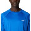 imageColumbia Mens Terminal Tackle PFG Triangle Long Sleeve ShirtBlue MacawWhite Logo