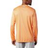 imageColumbia Mens Terminal Tackle PFG Triangle Long Sleeve ShirtBright NectarVivid Blue Realtree Mako