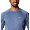 imageColumbia Mens Terminal Tackle PFG Triangle Long Sleeve ShirtCarbon HeatherSunlit Logo