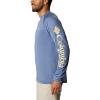 imageColumbia Mens Terminal Tackle PFG Triangle Long Sleeve ShirtCarbon HeatherSunlit Logo