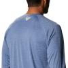 imageColumbia Mens Terminal Tackle PFG Triangle Long Sleeve ShirtCarbon HeatherSunlit Logo