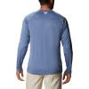 imageColumbia Mens Terminal Tackle PFG Triangle Long Sleeve ShirtCarbon HeatherSunlit Logo