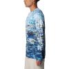 imageColumbia Mens Terminal Tackle PFG Triangle Long Sleeve ShirtCarbonDeepsea Fade