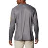imageColumbia Mens Terminal Tackle PFG Triangle Long Sleeve ShirtCity GreyDorado Camo