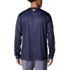 imageColumbia Mens Terminal Tackle PFG Triangle Long Sleeve ShirtCollegiate NavyOcean Blue Deepwater