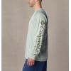 imageColumbia Mens Terminal Tackle PFG Triangle Long Sleeve ShirtCool Green HeatherCypress Logo
