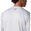 imageColumbia Mens Terminal Tackle PFG Triangle Long Sleeve ShirtCool GreyBlack Gamefish Camo