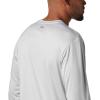 imageColumbia Mens Terminal Tackle PFG Triangle Long Sleeve ShirtCool GreyBlack Realtree Mako