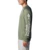 imageColumbia Mens Terminal Tackle PFG Triangle Long Sleeve ShirtCypress HeatherCool Grey Logo