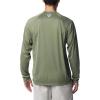 imageColumbia Mens Terminal Tackle PFG Triangle Long Sleeve ShirtCypress HeatherCool Grey Logo