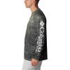 imageColumbia Mens Terminal Tackle PFG Triangle Long Sleeve ShirtCypressDigiscale Fade