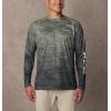imageColumbia Mens Terminal Tackle PFG Triangle Long Sleeve ShirtCypressDigiscale Fade