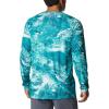 imageColumbia Mens Terminal Tackle PFG Triangle Long Sleeve ShirtElectric Turquoise Realtree Horizon