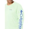 imageColumbia Mens Terminal Tackle PFG Triangle Long Sleeve ShirtKey West HeatherVivid Blue Logo