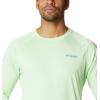 imageColumbia Mens Terminal Tackle PFG Triangle Long Sleeve ShirtKey West HeatherVivid Blue Logo